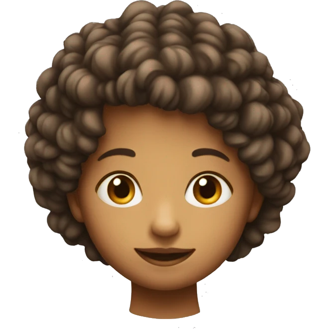 Enfants avec une gros tête  emoji