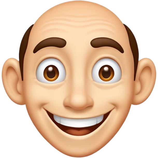 Goofy character emoji