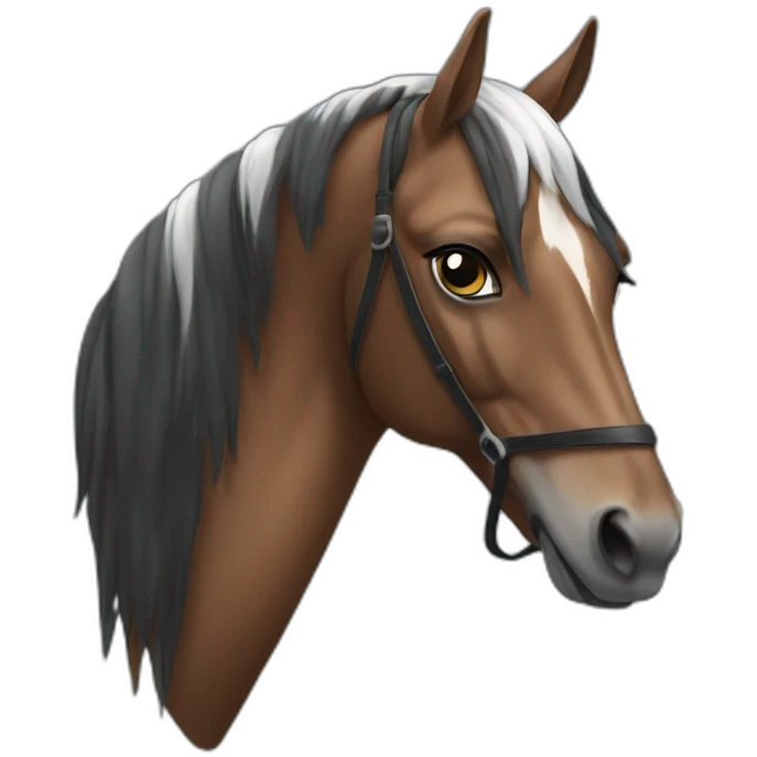 Cheval arabe emoji