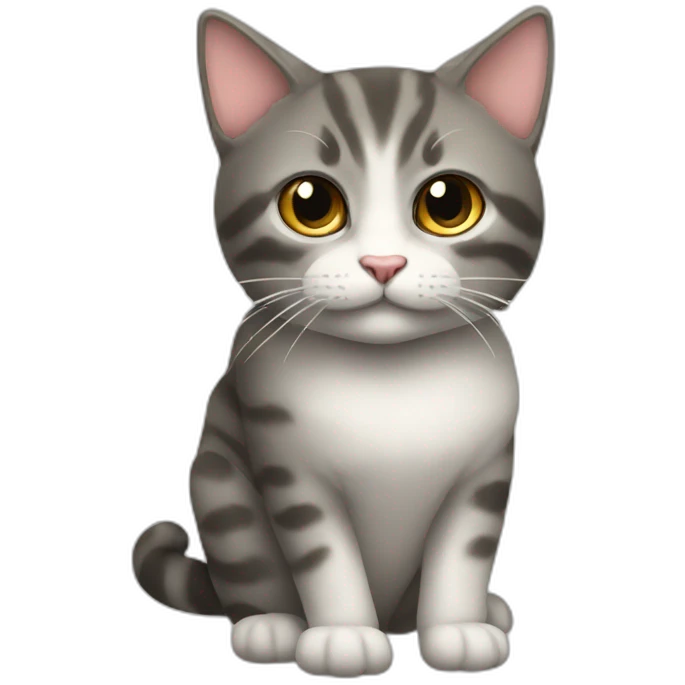Katze mit Schlagzeug emoji
