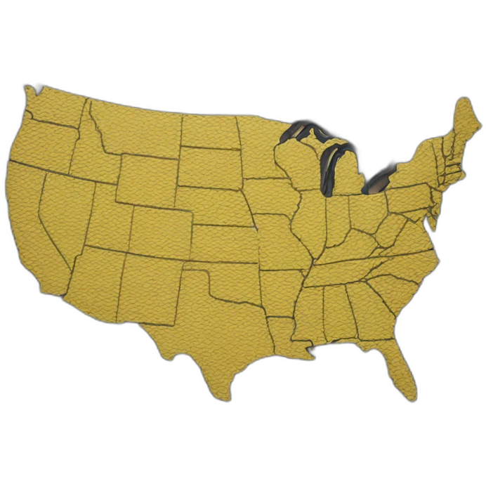 Map of America emoji