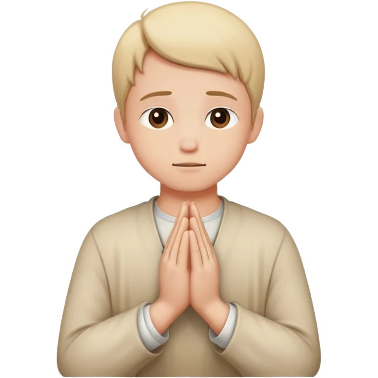 Praying emoji