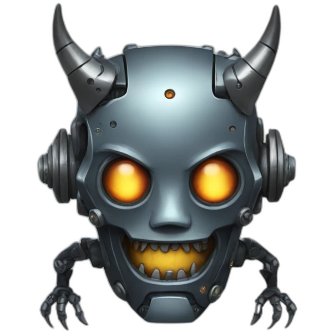 robot demon emoji