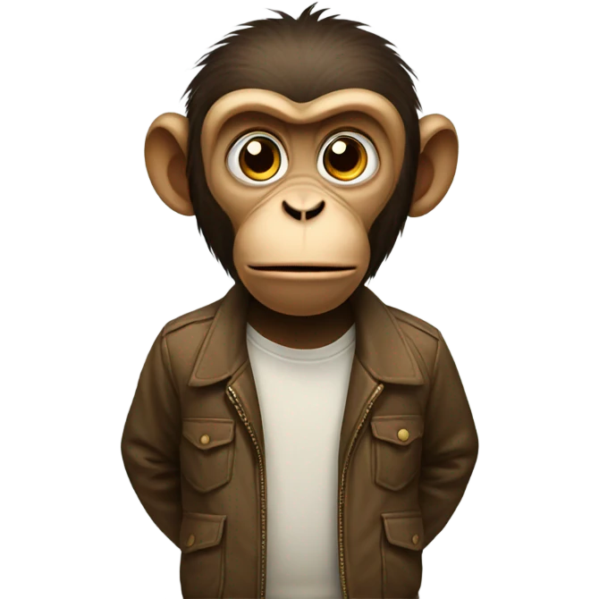 monkey confused emoji