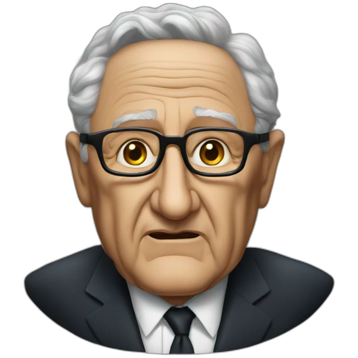 Henry Kissinger old emoji