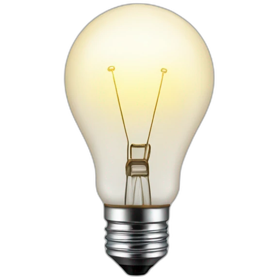 light bulb emoji