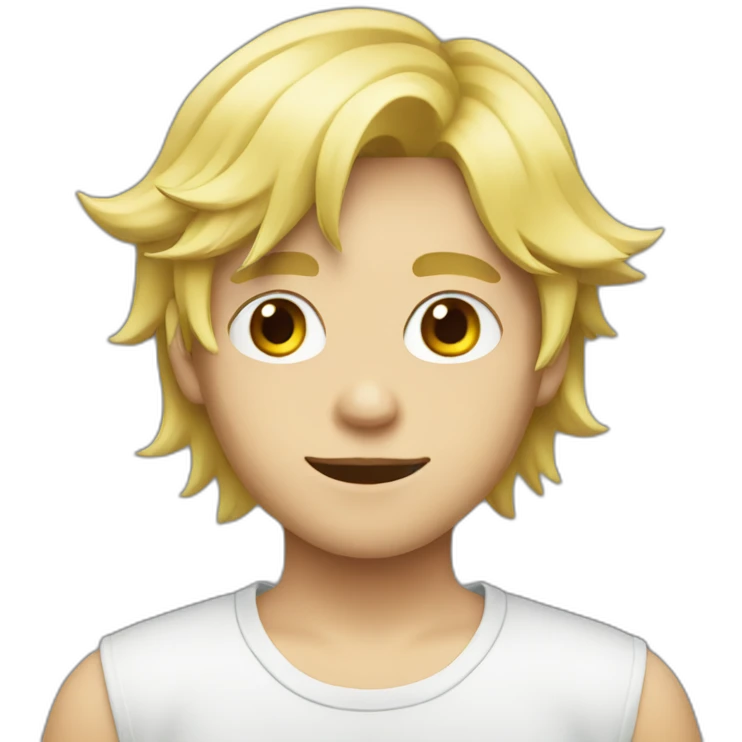 blond eboy emoji