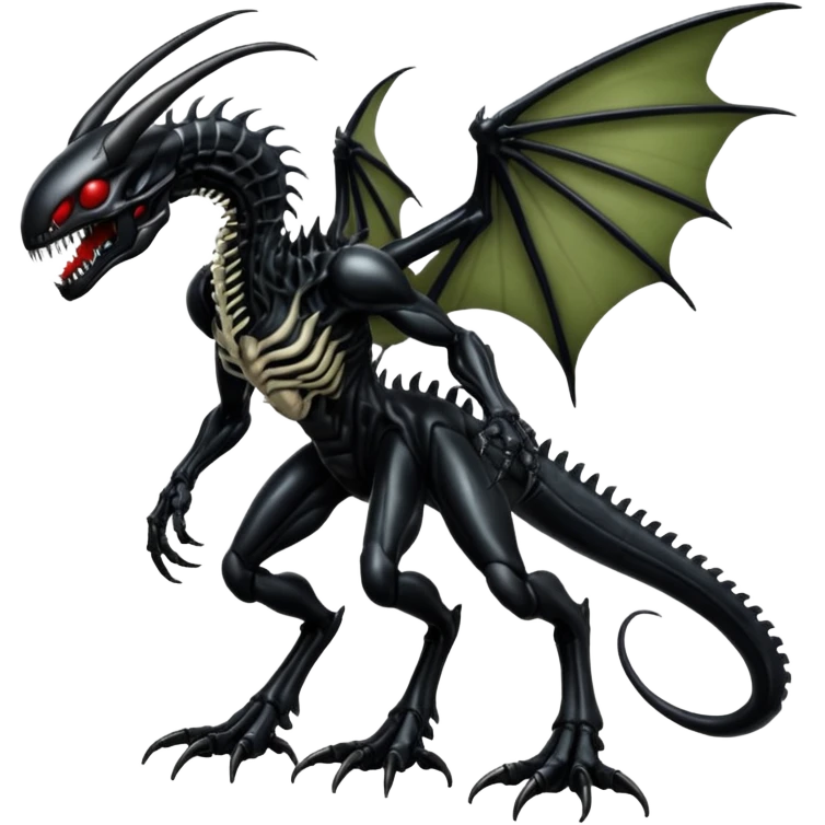 Venom-Xenomorph-Darkrai-Scyther-fusion, full body emoji