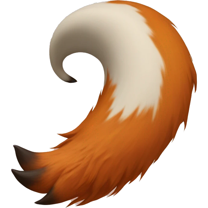 Fox tail emoji