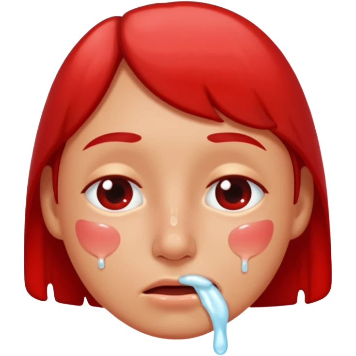naso che cola, fai solo il naso emoji
