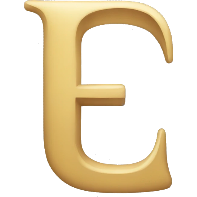 T letter icon emoji