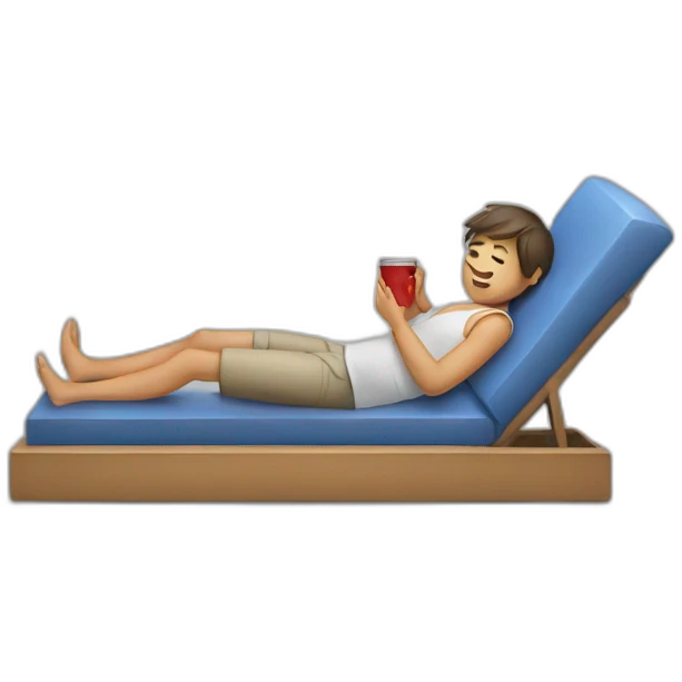 person wasting time emoji