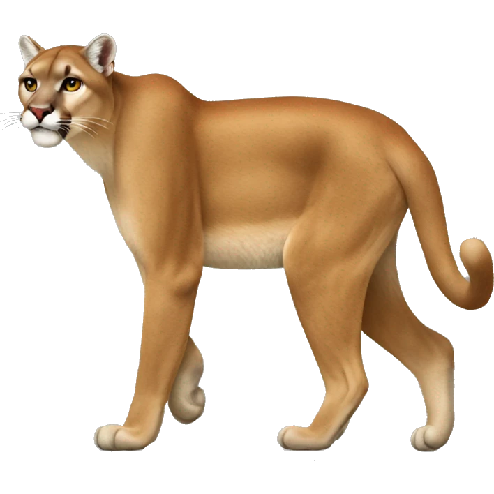 Cougar Walking emoji