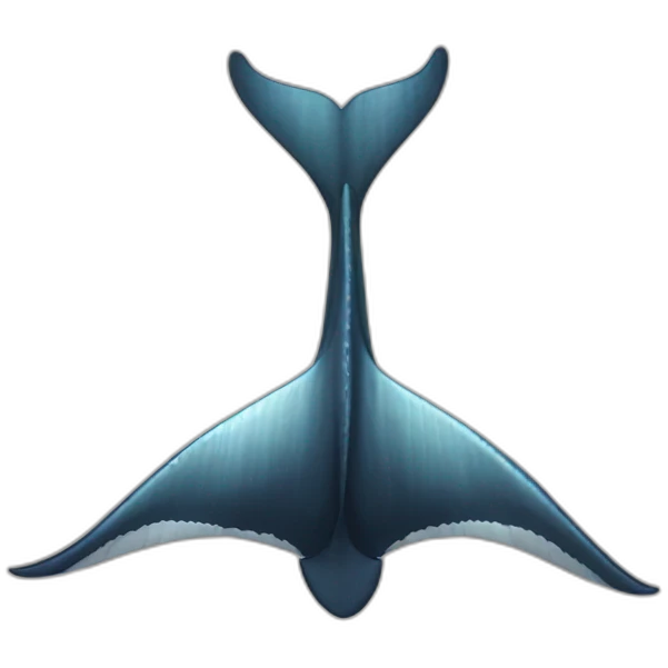 humpback whale tail emoji