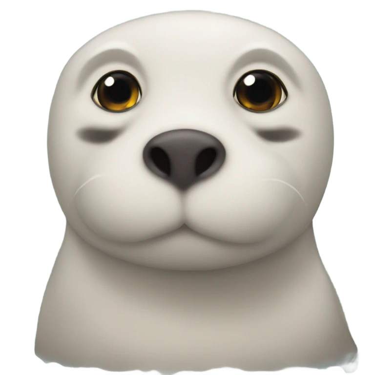 Foca tierna comiendi emoji