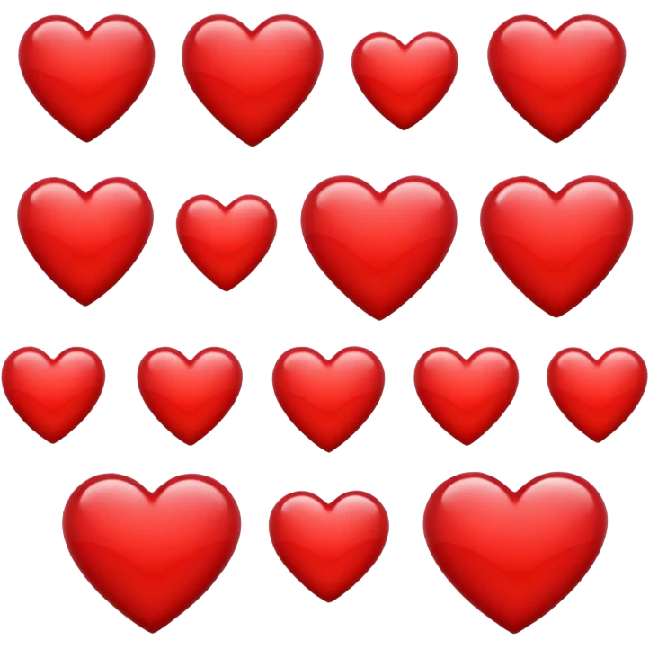 Hearts emoji