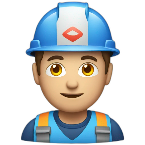 a person work safety emoji