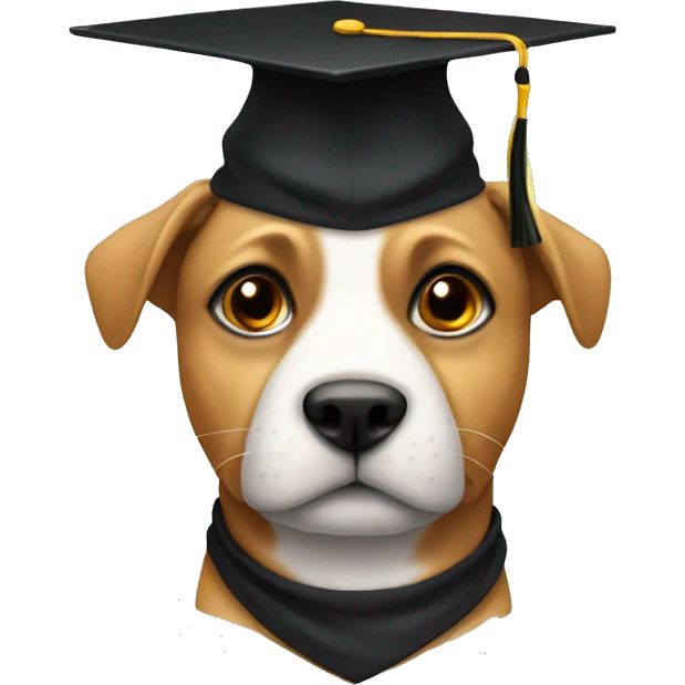 animales con gorro de graduacion emoji