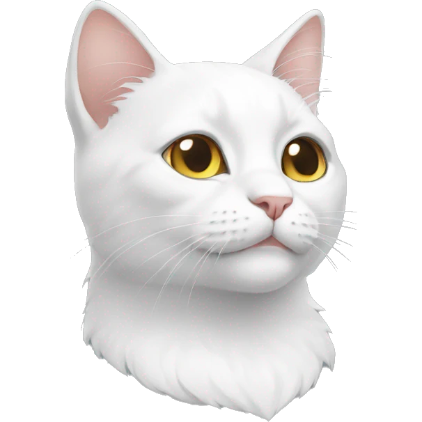 white cat' emoji