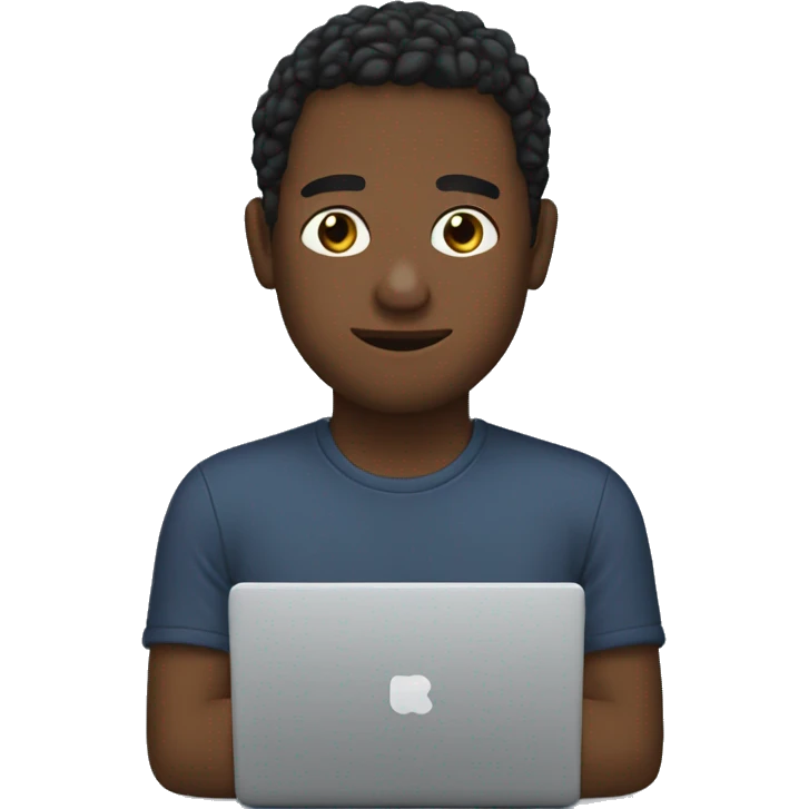 Me and my laptop emoji