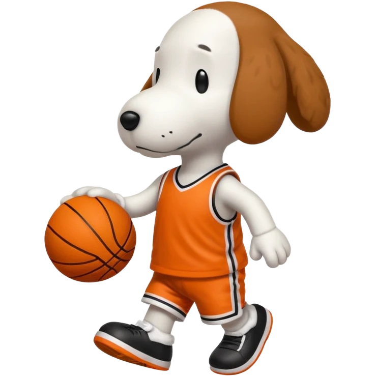 Crea un Snoopy funcionado con lamelo ball emoji