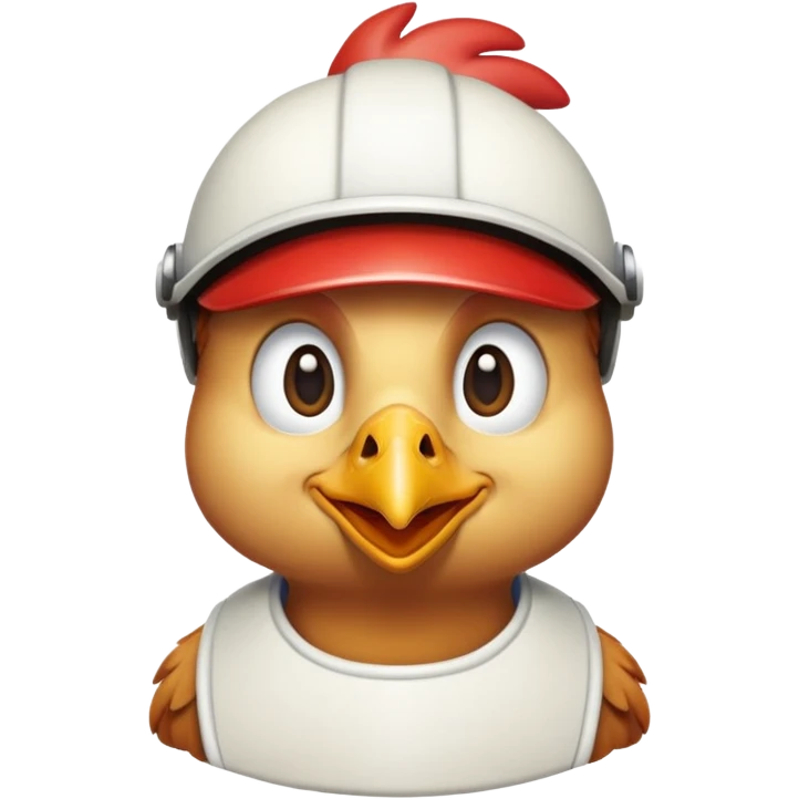 Chicken jockey emoji