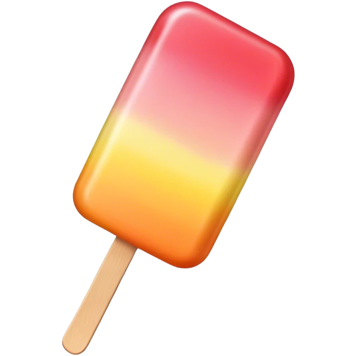 Popsicle ombre, fat size emoji