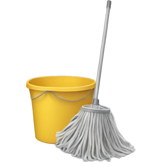 mop and bucket emoji
