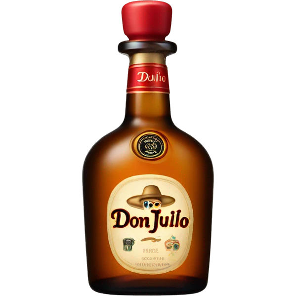 Don Julio Reposado bottle  emoji
