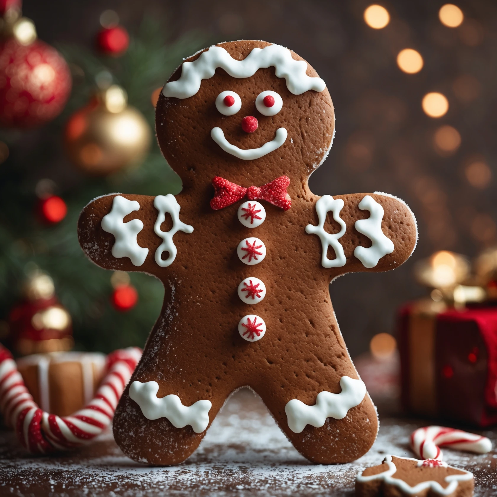 gingerbread man emoji
