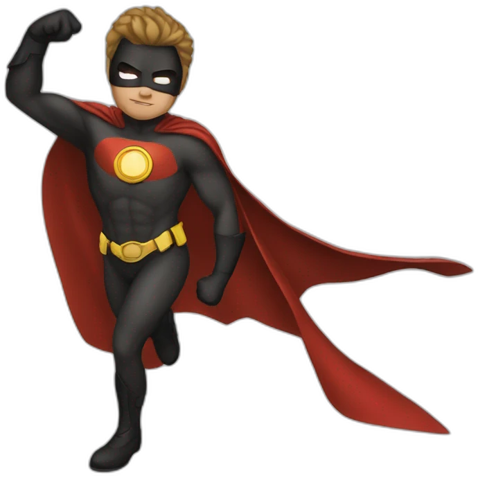 Robin superhero emoji
