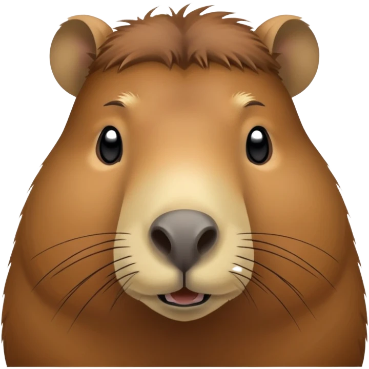 Capybara emoji