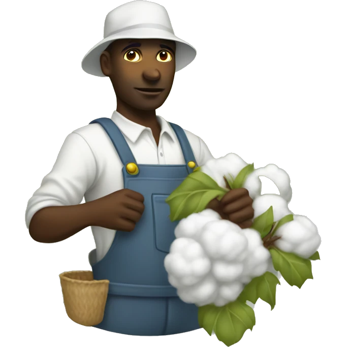 Cotton picker emoji