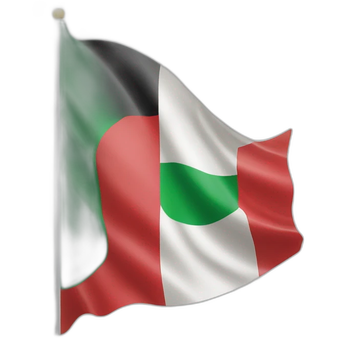 flag of palestine x maroccan flag emoji
