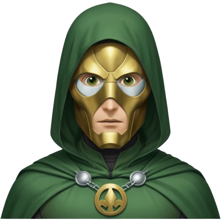 Mads Mikkelsen as Doctor Victor von Doom No mask emoji