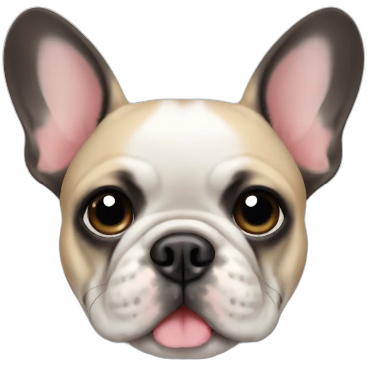 Cute little French Bulldog emoji