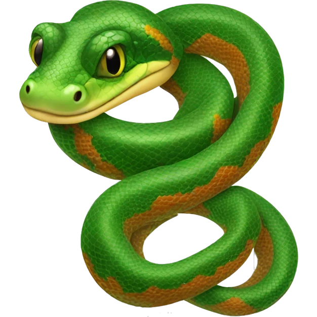 emerald tree boa emoji