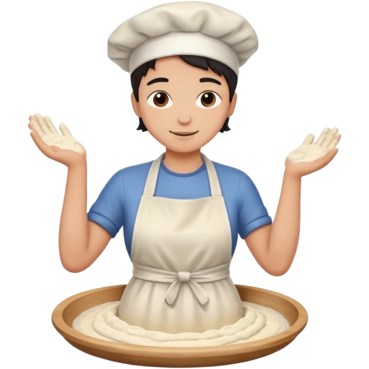 dough making emoji