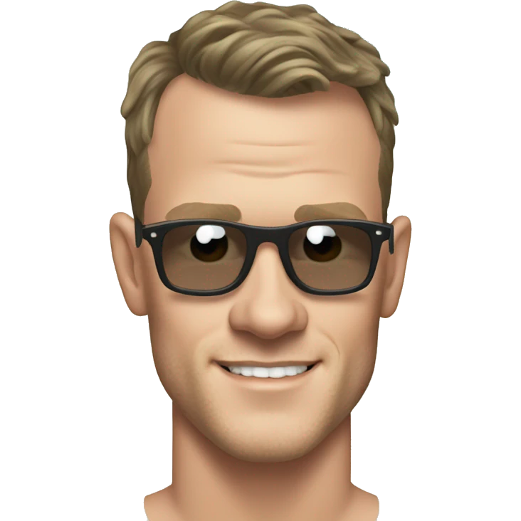 Jonathan Toews as beach bum emoji