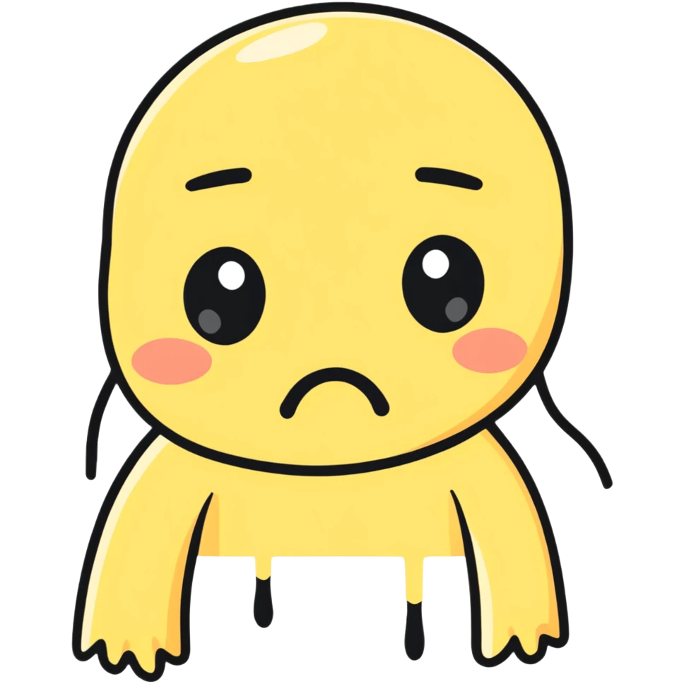 crying face with tears emoji