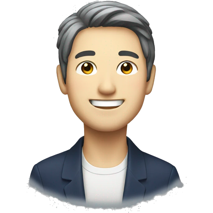 Smiling Japan man emoji