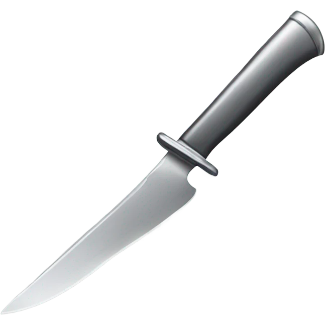 silver knife emoji