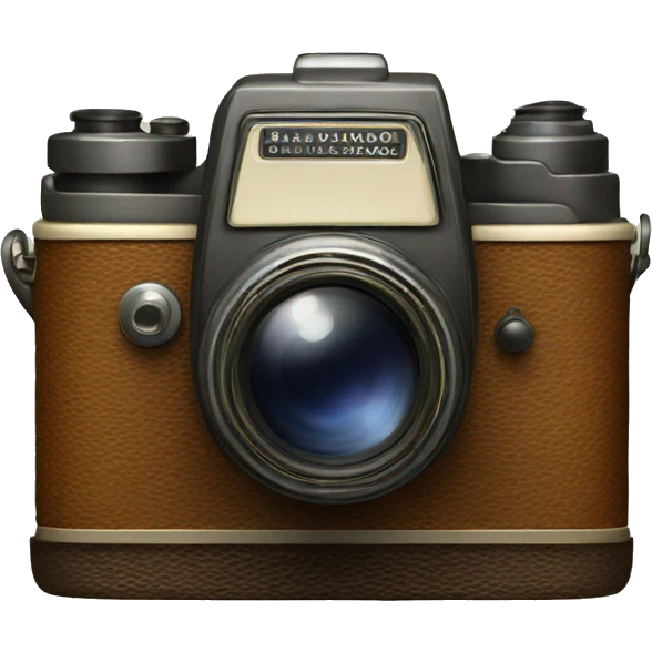 Vintage camera emoji