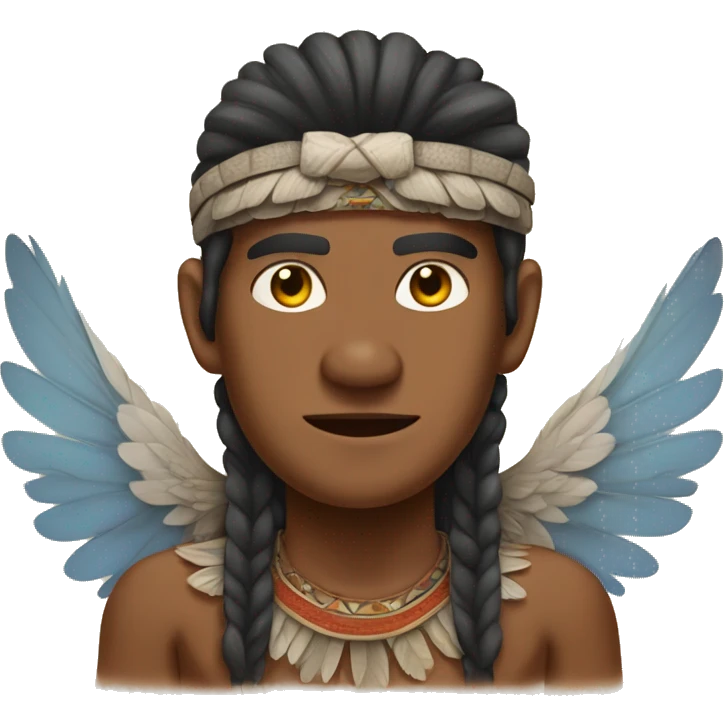Fahmi tribe man with wings emoji