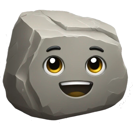 Stone  emoji