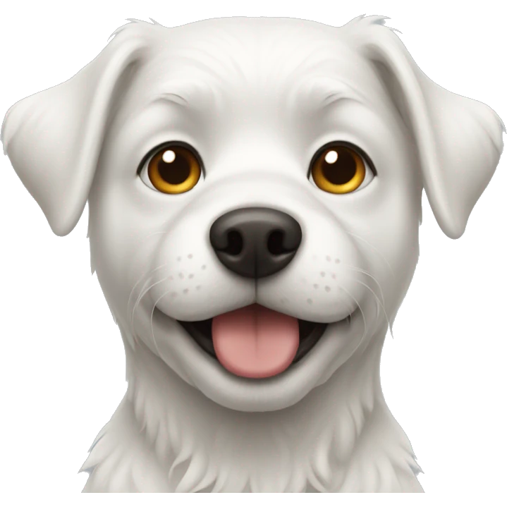 White dog emoji