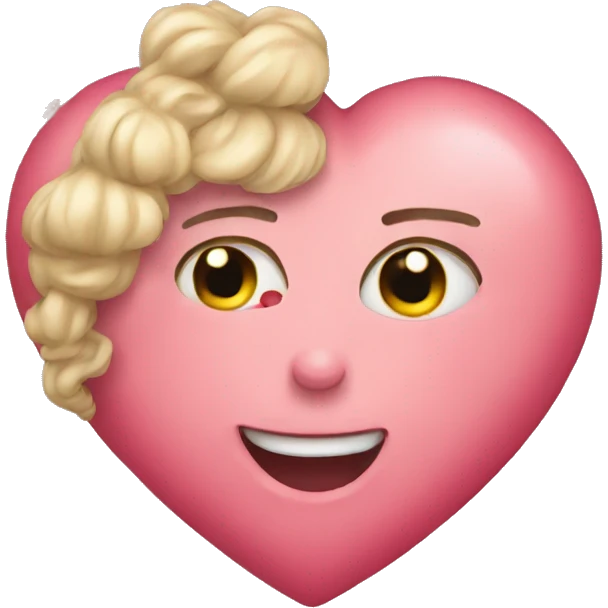 Love with love emoji