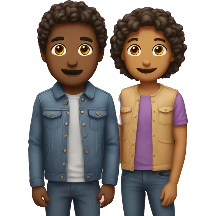 two friends emoji