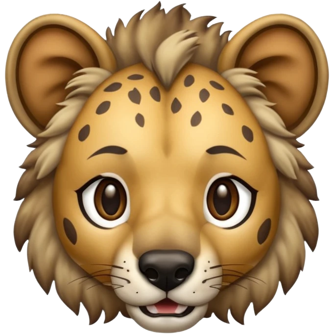 The hyena is something between a lion and a dog. A very subtle distinction.  emoji