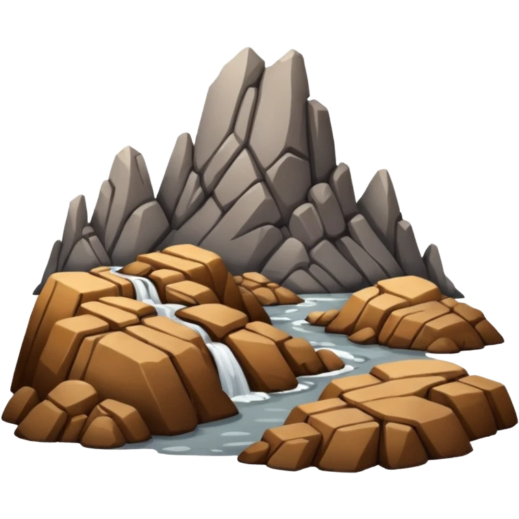 Rough terrains emoji